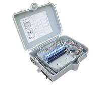 Boîte de Distribution de câble à Fibre Optique à 24 cœurs, 48 cœurs FDB SC FC LC, boîte de jonction entièrement équipée FTTH(SC Fully Installed)