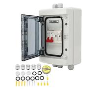 Boîte de distribution de commutateur d'isolation MCB, Protection DC 500V pour systèmes solaires extérieurs (63A)