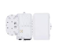 Boîte de distribution de fibre, boîte de distribution de fibre optique à 6 noyaux, boîte de jonction de fibre optique étanche, boîte de jonction FTTH pour intérieur et extérieur