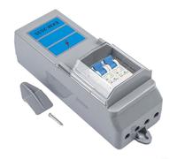 Boîte de distribution de réverbère avec disjoncteur 2P pour EKM2035, fournit une protection sélective du circuit et un montage facile sur poteaux lumineux pour diverses applications extérieures