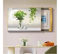 Boîte De Distribution D'électricité Art Mural sans Perforation Peinture Suspendue Couvercle De Boîte De Compteur D'intérieur Multifonctionnel, D, 55x45cm
