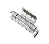 Boîte de distribution d'équipement électrique et moteur industriel à charnière cachée amovible en acier inoxydable, 1 pièce