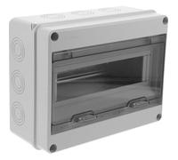 Boîte de Distribution Électrique Étanche en Plastique, Inspection Facile | Entrée de Câble, Résistance à L’usure, pour Dispositifs Din et Disjoncteurs, Atelier et Maintenance