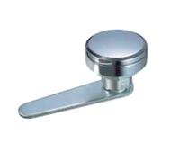 Boîte de distribution électrique MS172 à verrouillage à came en alliage de zinc, porte d'armoire, languette cylindrique, 1 pièce(MS172-2 WITH KEY)