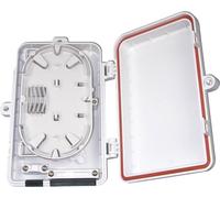 Boîte de distribution en plastique XtendLan pour 4 prises, 1 port de câble, étanche, bobine