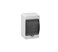 Boîte de distribution en saillie IP30 1 rangée pour max. 4 distributeurs