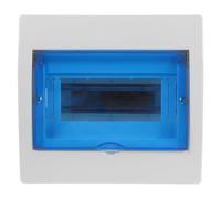 Boîte de Distribution Étanche 8 Circuits pour Intérieur et Mur | ABS Pc, Boîtier de Câblage, Usage Résidentiel et Industriel, Installation Simple, Finition Sobre