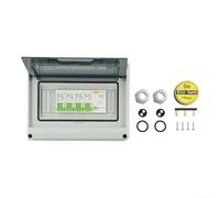 Boîte de distribution étanche à 3 voies pour protection 63 A RCD et 3MCB en cas de mauvais temps