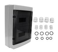 Boîte de distribution étanche IP65 Boîte de protection de distribution d'énergie à 24 voies Boîtier électrique résistant aux intempéries pour équipement de communication intérieur