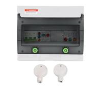 Boîte de distribution extérieure étanche à l'eau, robuste, classé IP65, disjoncteur 400 V, boîtier électrique pour usage industriel, commercial et résidentiel, construction ABS