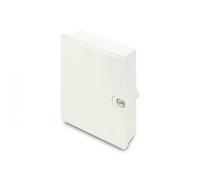 Boîte de distribution FTTH externe, 12 épissures, 12x (LC/PC), cassette d'épissure, 260x190x60 mm, IP65