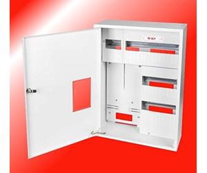 Boîte de distribution IP-30-1 compteur 3 phases et 36 fusibles - En saillie - Compteur électrique