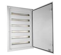 Boîte de distribution IP54 DARP-144 6 x 24 pour porte en aluminium encastrée 9.624 E-P 6774, Clage