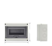 Boîte de Distribution IP65 for disjoncteur cc HT-2-24WAY PC/ABS, boîte de jonction électrique extérieure en plastique, Comniner photovoltaïque(HT-8WAY)