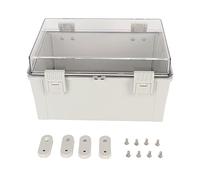 Boîte de distribution IP66, boîte de jonction électrique extérieure avec couvercle transparent, boîtier en plastique ABS à pression pour équipement domestique et projets
