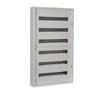 Boîte de Distribution métallique XL3S 160 entièrement modulaire, 6 rangées de 24 modules