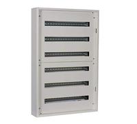 Boîte de Distribution métallique XL3S 160 entièrement modulaire, 6 rangées de 36 modules
