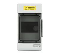 Boîte de distribution PV extérieure IP66 Impermétriers | Circuit à 4 voies avec barre de cuivre unique | Tolérant à la flamme et à haute température | pour la marine/industriel