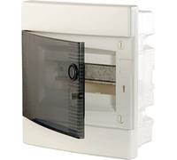 Boîte de distribution résistante avec porte transparente 8 modules eti ecm8pt