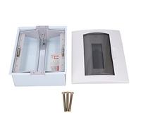 Boîte de distribution Respicefinem Boîtier de disjoncteur 12 voies avec couvercle transparent pour boîte de jonction de distribution d'énergie extérieure intérieure avec rail DIN