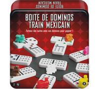 Boîte de dominos train mexicain multicolore TU