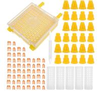 Boîte de Fécondation pour Abeilles, Kit D'apiculture pour Apiculteurs | Jardin et Balcon, Plastique, Outils de Greffage Faciles à Utiliser, Élevage pour Ruches