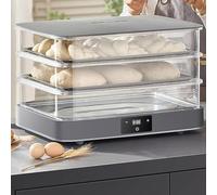 Boîte De Fermentation De La Pâte à Pizza à Pain 40l Étuve à Pâte Boîte Chauffante Température Réglable 20~45 °c Et Chronométrage 1min-24h Contrôle Automatique De L’humidité pour La Fabric