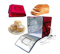 Boîte de fermentation du pain, étuve à pâte avec contrôle de température, sac de fermentation du pain, pizza et levain avec étagère intérieure, pour faire du pain, du yaourt, du natto et des pizzas,