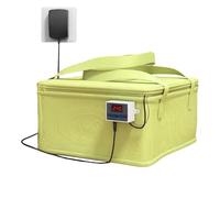 Boîte de fermentation électrique, étuve de pâte - Sac de fermentation à contrôle de température - Accessoires de pâtisserie, avec arrêt automatique et protection contre la surchauffe, pour yaourts, pl