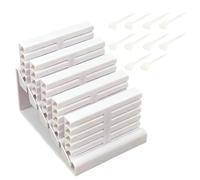 Boîte de feuilles d'ongles - Organisateur transparent à couches, cadre multi-compartiments avec couvercle, acrylique haute transparence, joint anti-poussière, étui de rangement pour les techniciens de