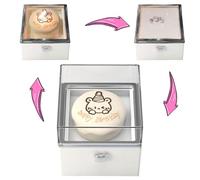 Boîte de fiançailles réversible - 1 avec mécanisme rotatif, présentoir créatif de bijoux pour confessions romantiques, fournitures de mariage, outil de bague caché pour les