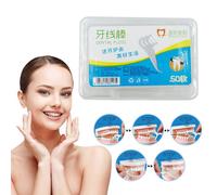 Boîte De Fil Dentaire Jetable 7.5cm, 40/50 Pièces, Emballage Familial, Bâtonnet De Nettoyage Des Dents, Brosse Interdentaire, Cure Dents, Soins Buccaux