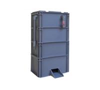 Boîte De Filtration, Filtre À Goutte À Goutte, Filtre Pour Aquarium, Système De Circulation D'eau Pour Bassin, Sortie Cascade, Convient Aux Aquariums Et Aux Petits Bassins À Poissons(30x20x53cm)