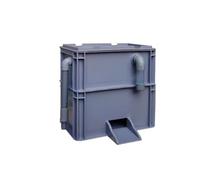 Boîte De Filtration, Filtre À Goutte À Goutte, Filtre Pour Aquarium, Système De Circulation D'eau Pour Bassin, Sortie Cascade, Convient Aux Aquariums Et Aux Petits Bassins À Poissons(30x20x29cm)