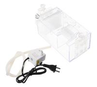 Boîte de Filtration pour Aquarium avec Pompe 5w, Acrylique Transparent | Mur 3 à 8mm, Design Simple et Lignes Douces, Réutilisable, pour Aquarium et Fish Tank