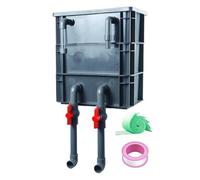 Boîte De Filtre D'aquarium - Fournitures De Filtration Multifonctions, Écran | Système De Circulation D'aquarium, Boîtier D'égouttement Supérieur À Fonctionnement Silencieux pour Eau Douce, B