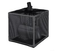 Boîte de filtre pour pompe de bassin de 25,4 cm, anti-encrassement, avec sac et support, pour cascades et fontaines accessoires