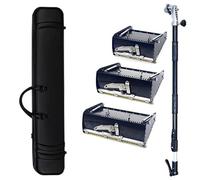 Boîte de finition professionnelle pour cloison sèche avec poignée extensible pour une application lisse de plaques de plâtre et de plaques de plâtre