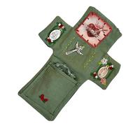 Boîte de foi portable, mini kit de compagnon de prière, étui souvenir de poche en sacrée, accessoire d' de voyage religieux, cadeau de rappel spirituel pour l'heure de prière