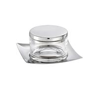 Boîte de Fromage Sambonet Linea Q Cristal Acier inoxydable 56525-01 Mirror