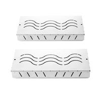 Boîte de fumage pour copeaux de bois - Acier inoxydable | 2 fumeurs haute performance en acier inoxydable, accessoires de barbecue, récipient à granulés avec couvercle rabattable pour porc, côtes