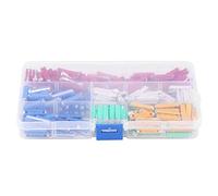 Boîte de fusibles de torpille de voiture, assortiment de type torpille de tube de fusible pour voitures européennes, paquet de 200