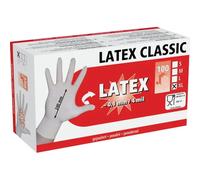 Boîte de gants à usage unique Kerbl Latex Classic (x100) Blanc Taille 8,5/9