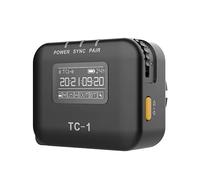 Boîte de Génération de Code Temporel Sans Fil TC1 Microphone Codeur Temporel Mic pour Enregistrement Vidéo Code Temporel Diffusion en Direct