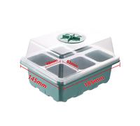 Boîte De Germination De Ventilation À Grille 6/12/13, Avec Trou De Ventilation, Boîte De Plantation De Culture, Plateau De Démarrage Carré Et Rond Pour Semis.2281