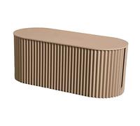 Boîte De Gestion des Câbles Cache Les Fils Et Cordes pour,Café Clair | stocke les adaptateurs et les hubs USB, cache les prises de courant, prévient les chutes, construction écologique de haute