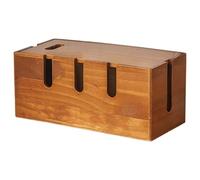 Boîte De Gestion Du Câble - Boîte De Stockage De Fils, Organisateur De Stockage De Fils Et Hierle, Correcteur De Rallonge Et Support De Bande 'alimentation Sûre Pour Le Bureau, La Chambre, La Salle