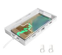 Boîte de gestion du temps du téléphone Le téléphone libère l ' outil de productivité Boîtier transparent verrouillable avec accès chargement pour le travail et l ' école Boîte de verrouillage