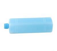 Boîte de glace réutilisable pour sacs à déjeuner et glacières, brique de gel de refroidissement en PVC de 200 ml pour nourriture et boissons, bleu