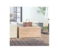 Boîte de jardin 101x50,5x46,5 cm bois massif de pin 823948
